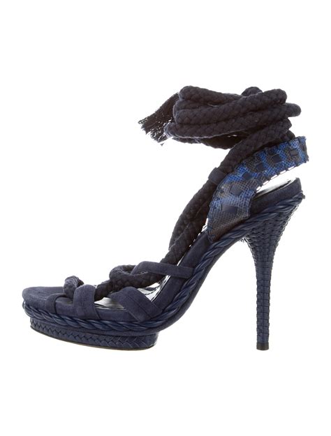 lace up dior sandals|Dior bay sandals.